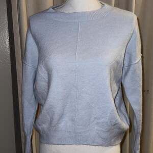 Vince Camuto Light Blue Sweater Size XS Knitwear
